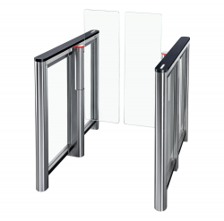 PERCo-STD-11 (SDС-11M) Турникет распашной Секция двусторонняя с крышкой из камня (без учета створок)