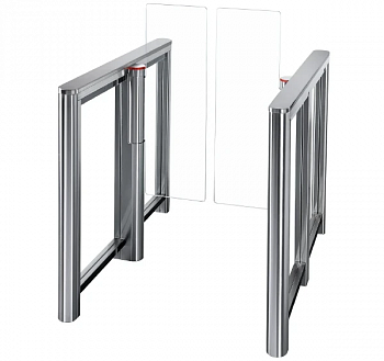 PERCo-ST-11 (STC-11S-NR) (ATG-300) Турникет распашной с крышкой из стали со створками 300 мм