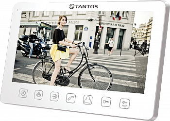 Tantos Amelie Slim (White) UR Видеодомофон