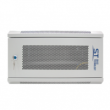 Space Technology ST-NCP6U02 (СЕРЫЙ) С ПОЛКОЙ Шкаф телекоммуникационный