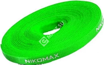 NIKOMAX NMC-CTV05M-09-RL-GN Стяжка-липучка нарезаемая