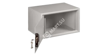 NETLAN EC-WS-075240-GY Настенный антивандальный шкаф с дверью на петлях