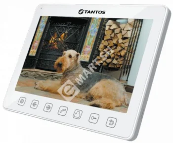 Tantos Sherlock (VZ) (white) Видеодомофон