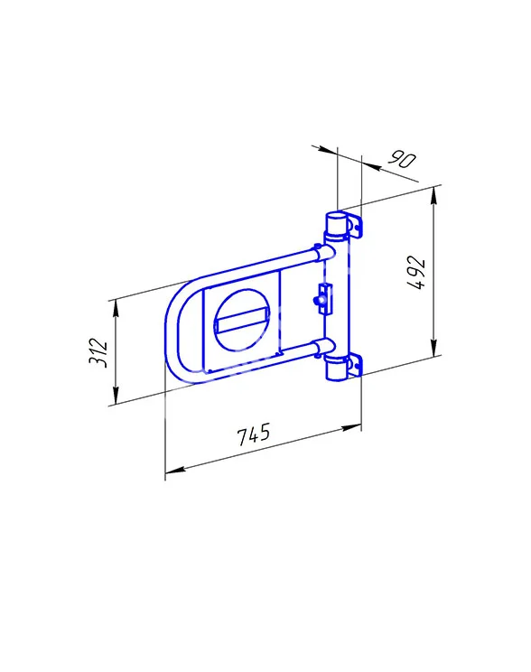 Ростов-Дон К52К ХРОМ Калитка