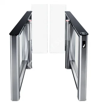 PERCo-ST-01 Турникет распашной с крышками из закаленного стекла со створками 300х1300 мм