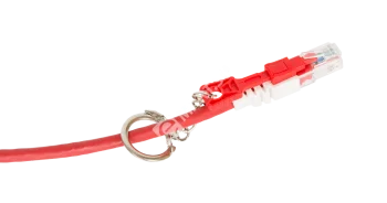 NIKOMAX NMC-PC4UD55B-015-CS-RD Коммутационный шнур с замком U/UTP 4 пары