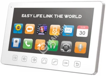 Tantos Prime Slim (white) Видеодомофон