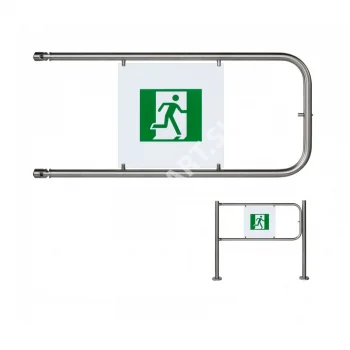 PERCo-BH02 1-17 Поворотная створка (в комплекте со стопорным механизмом)