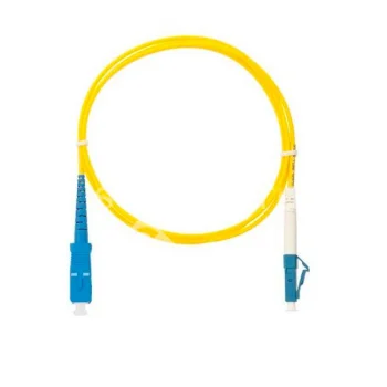 Netko Патч-корд оптический переходной LC-SC/UPC SM Simplex 3.0мм 9/125
