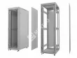 Netko Шкаф напольный 37U серия Expert (600х600х1830), напольный, БЕЗ ПЕРЕДНЕЙ ДВЕРИ, серый