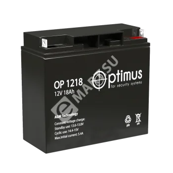 Optimus OP 1218 Аккумуляторная батарея